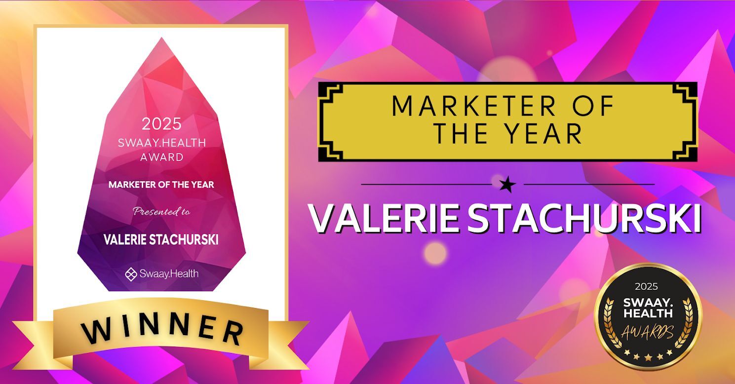 RxPx CMO Valerie Stachurski Named 2025 Marketer of the Year at Swaay.Health LIVE